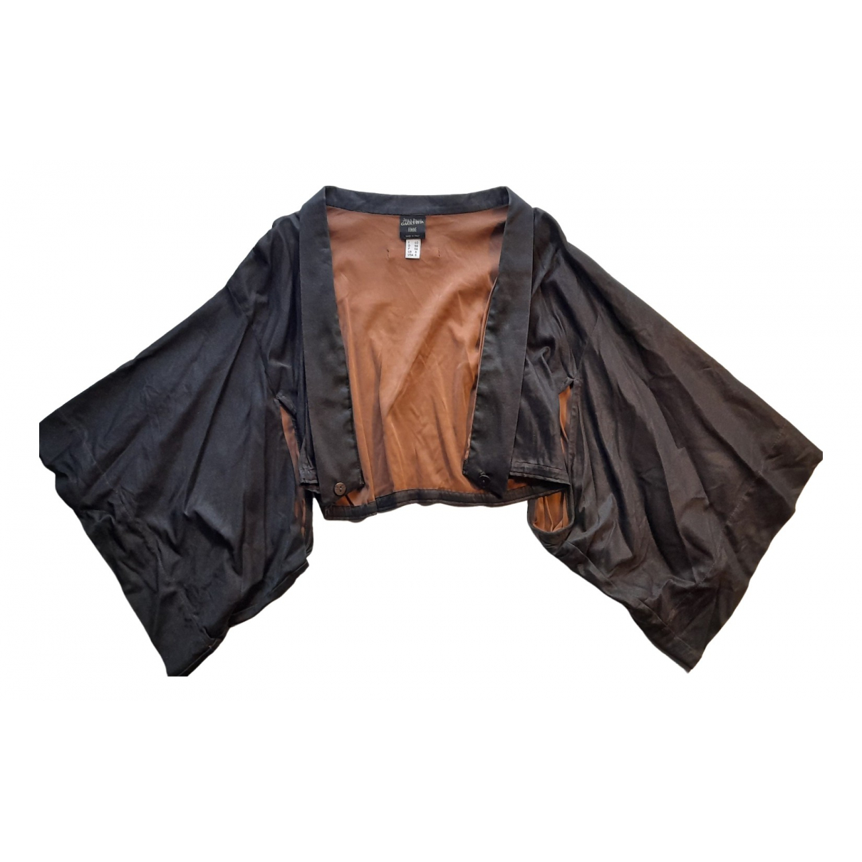 Jacket Jean Paul Gaultier Black size 8 